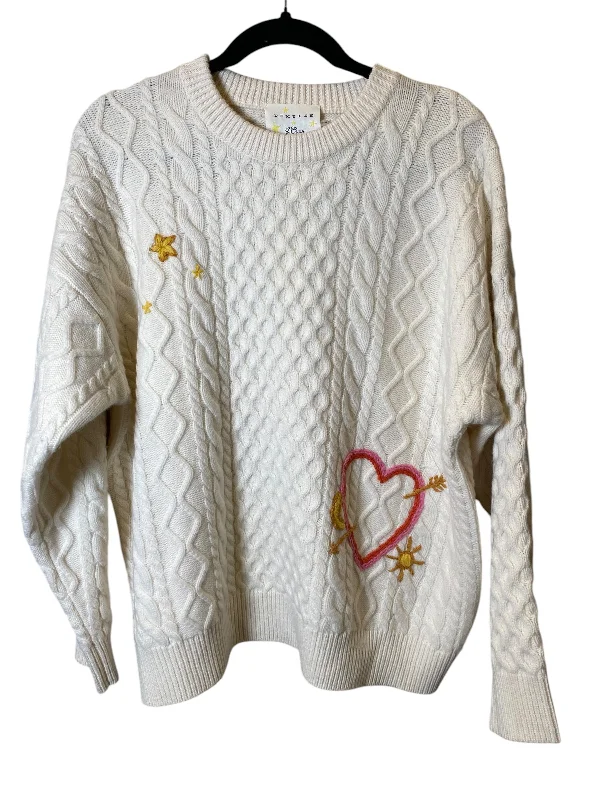 Sweater By J. Crew In Cream, Size: L