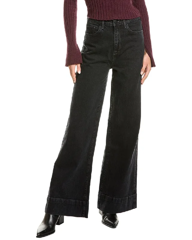 Clothing Store Triarchy Ms. Onassis V High-Rise Loved Black Wide Leg Jean