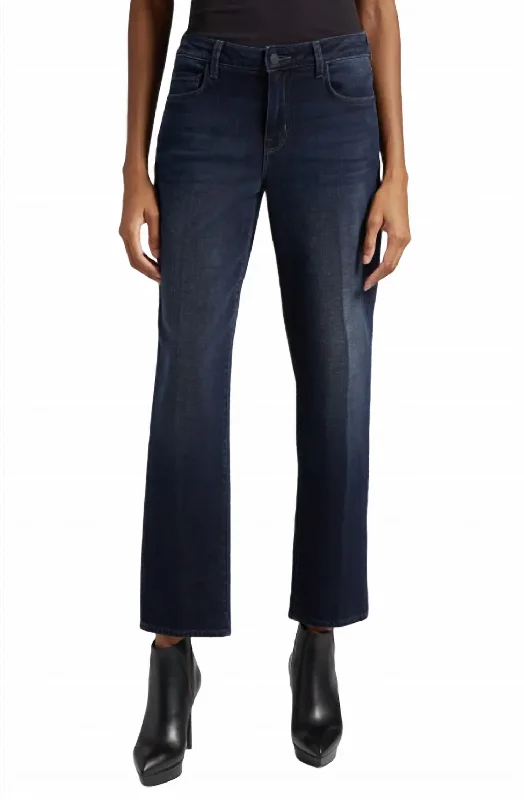 Best Online Boutiques For Women Marjorie Mr. Slouch Slim Fit Straight Leg Jeans In Maverick