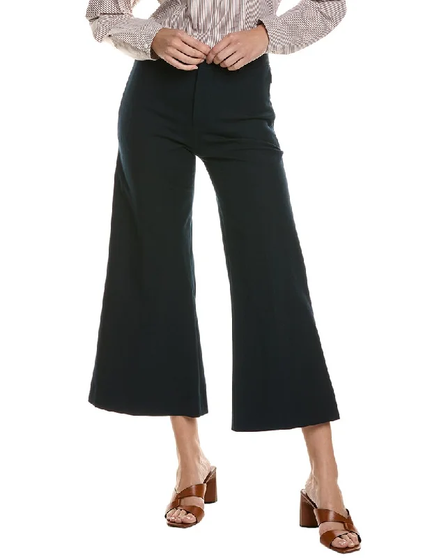 Women's Trendy Outfits FRAME Denim Le Crop Palazzo Trouser