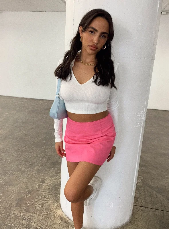 Affordable Online Boutiques Selby Mini Skirt Pink