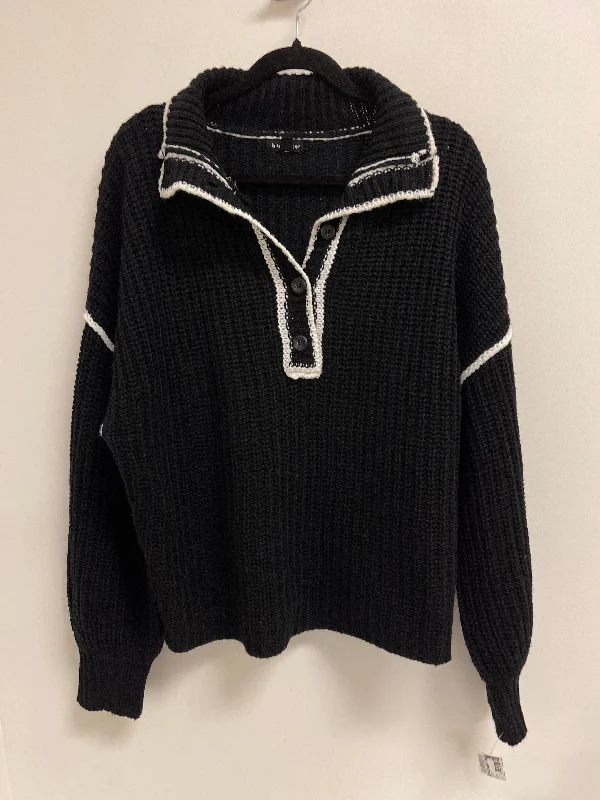 Sweater By Blu Pepper In Black, Size: L