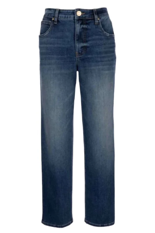 Women's Effortless Casual Outfit Women's Elizabeth High Rise Fab Ab Jeans In Dainty Wash