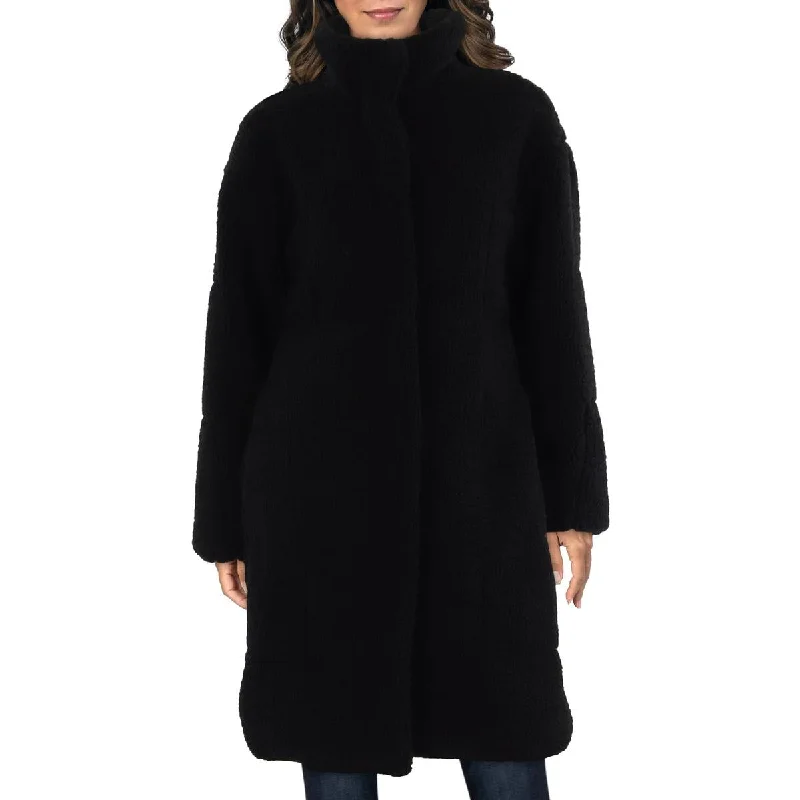 Women's Stylish Outerwear Womens Faux Fur Midi Teddy Coat