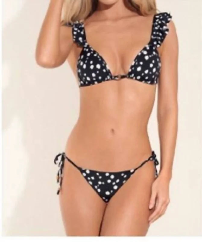 Shop Ladies Clothes Daisy Sunny Bikini Bottom In Black