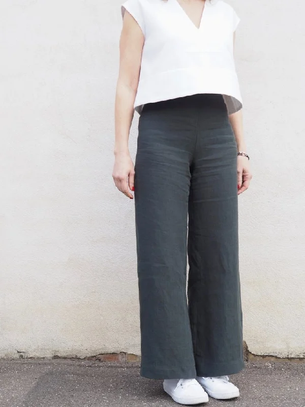 Vintage-Inspired Garments Tessuti Fabrics Chiara Pants