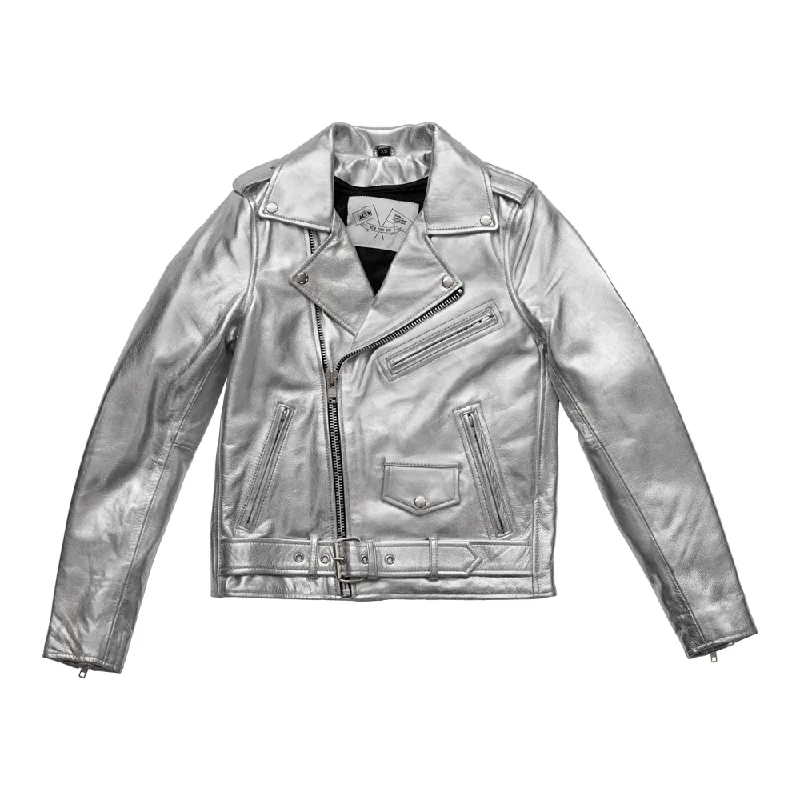 Women's Night-Out Clothes Deirdre - Women's BHBR Motorcycle Leather Jacket