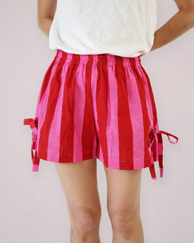 Women's Stylish Professional Garments Matchy Matchy Bow Boxer Shorts