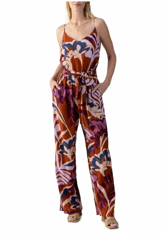 High-Fashion Women's Clothing All Day Jumpsuit In South Palm