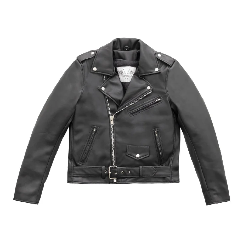 Women's Trendy Activewear Apparel Cassandra - Women's Vegan Leather Motorcycle Jacket