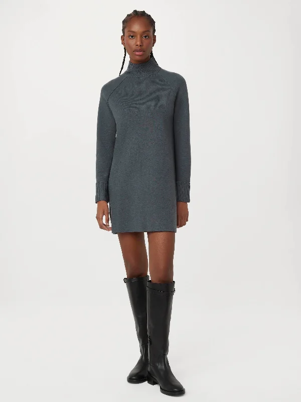 Chic Clothes For Women The Compact Sweater Dress in Slate