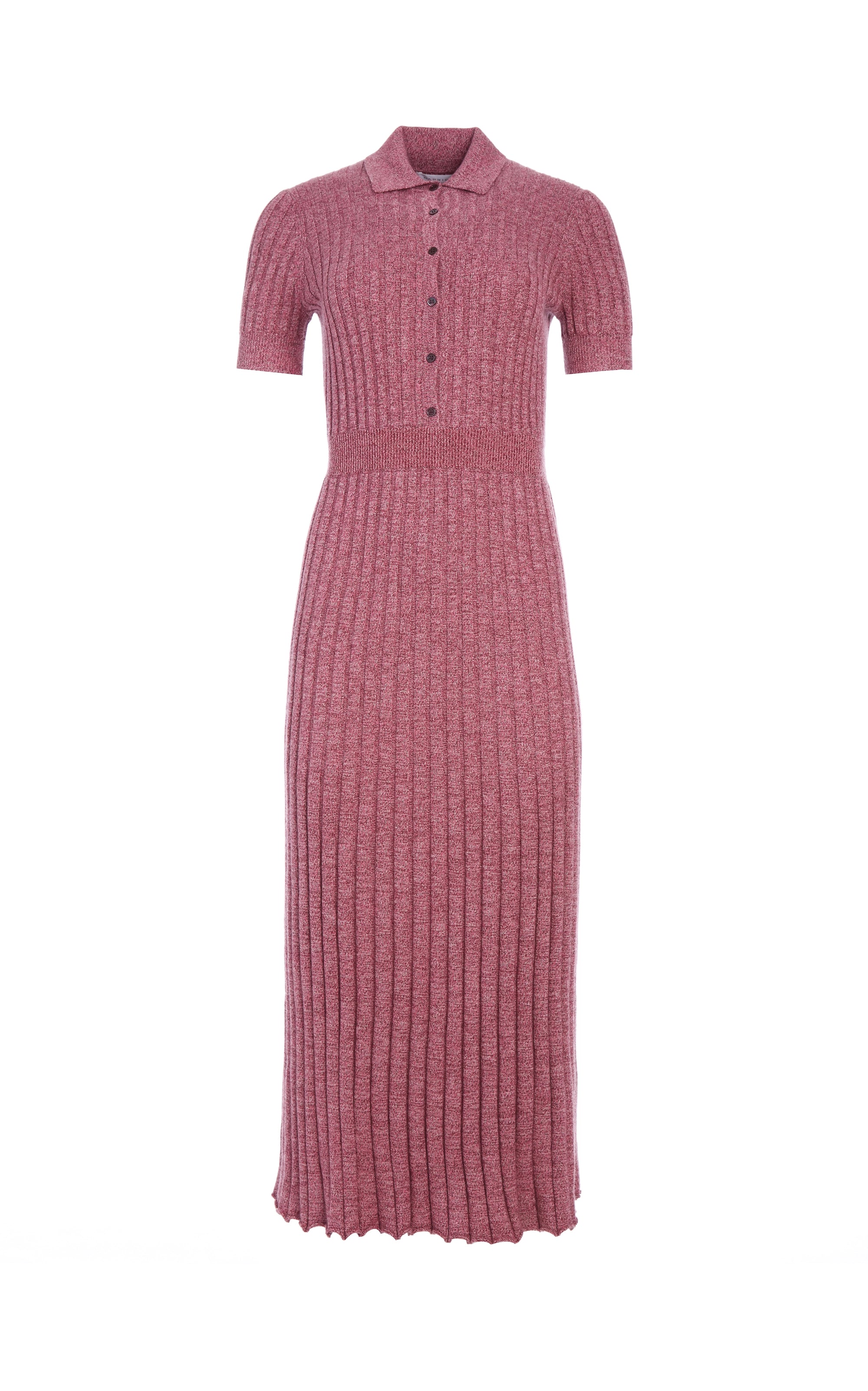 Early Bird Offer Avant Knit Dress in Blush Multi Cashmere Silk