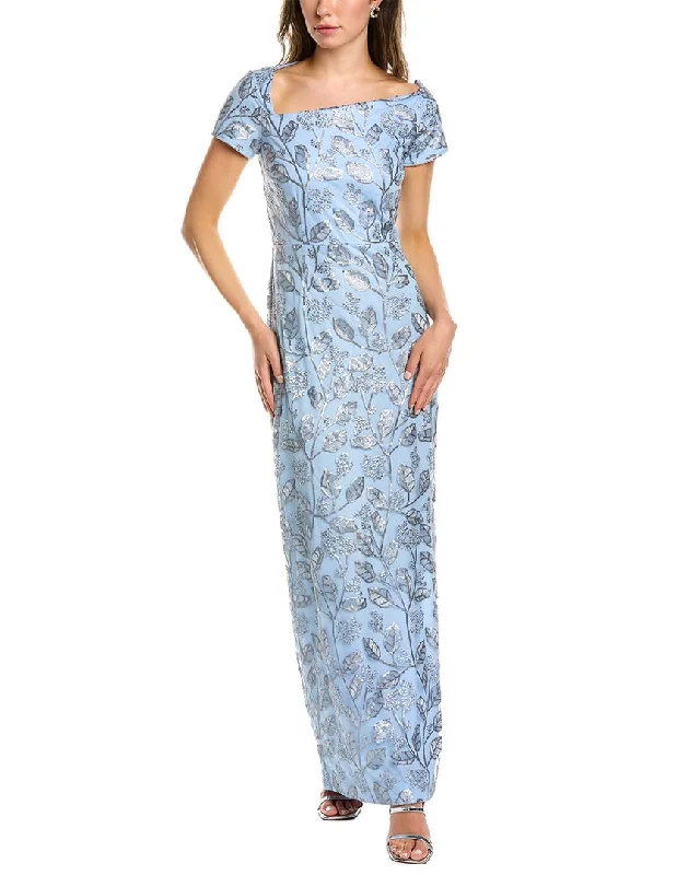 Flash Discount JS Collection Column Gown