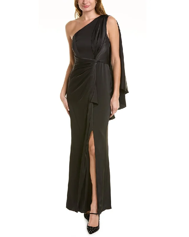 Casual Clothes For Women Maison Tara One-Shoulder Column Gown