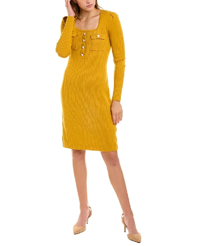 High-Fashion Women's Clothing Nanette by Nanette Lepore Leah Sweaterdress