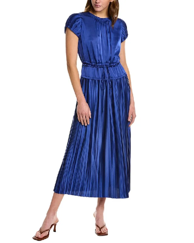 Holiday Gift Guide Sale Rebecca Taylor Pleated Sleeve Midi Dress