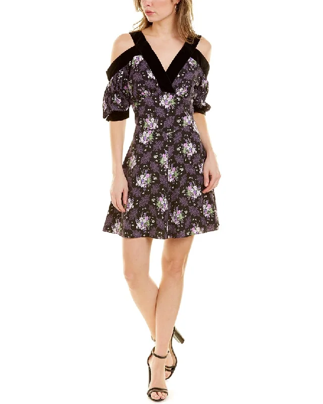 Charming Women's Outfit For Special Occasions Ted Baker Leilia Cold-Shoulder Mini Dress