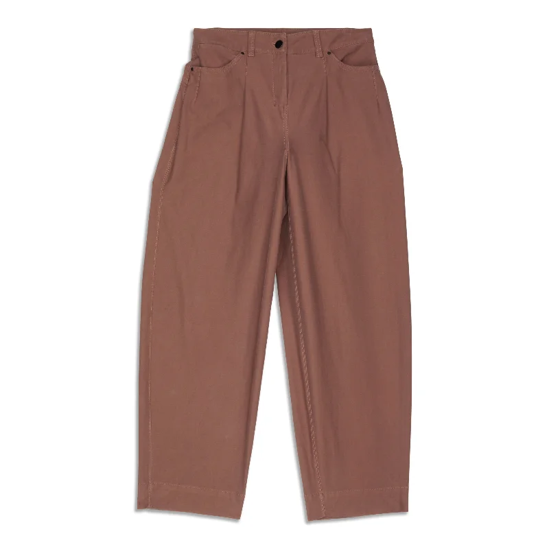 Clothing For Women City Sleek Barrel-Leg Pant - Resale