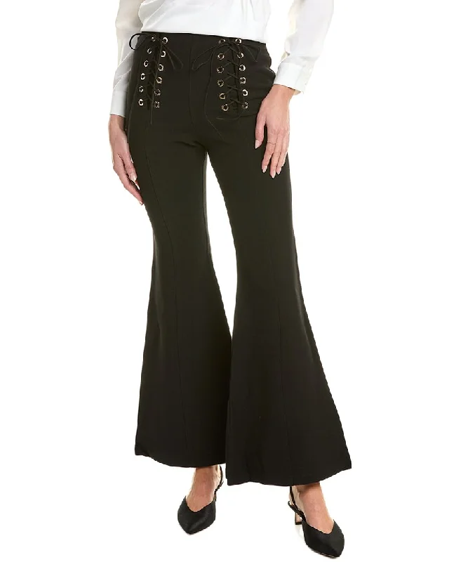 Seasonal Women's Fashion Trends Gracia Lace-Up High-Waist Pant