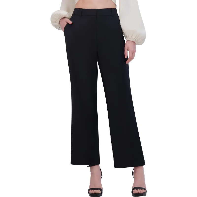 Women's Seasonal Clothes Womens Linen Flat Front Ankle Pants